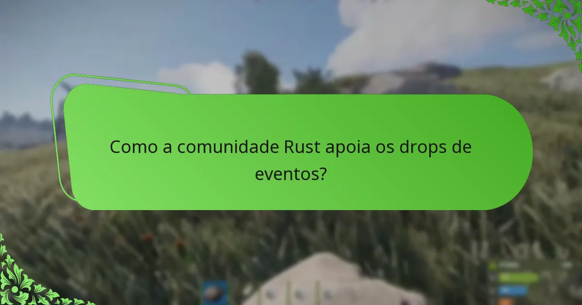 O que são pacotes de caridade nos drops de eventos de Rust?