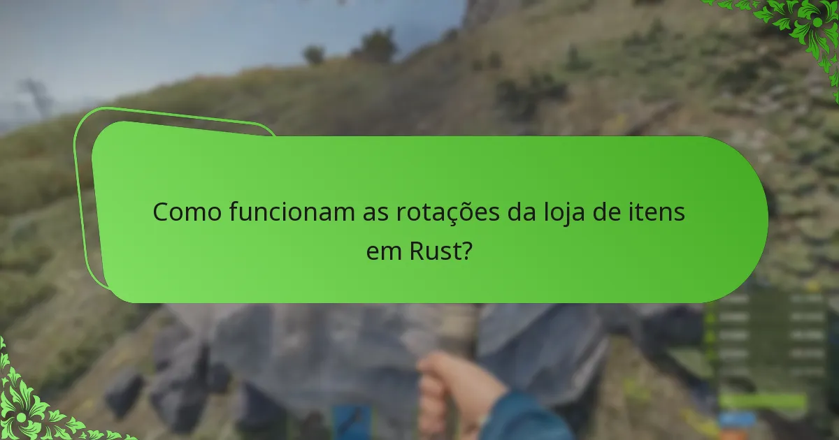 Quais são as vendas em destaque atuais na Loja de Itens de Rust?