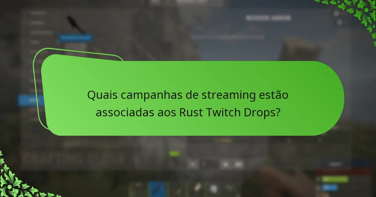 Como se compara o sistema de Twitch Drops do Rust a outros jogos?