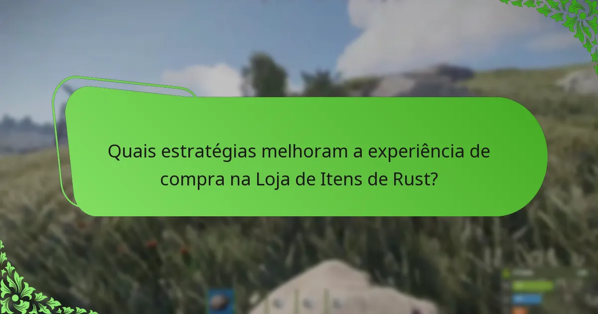 Quais eventos comunitários estão associados à Loja de Itens de Rust?