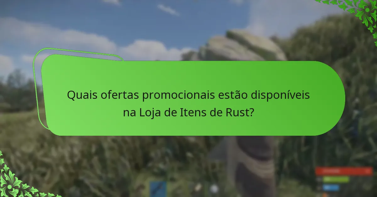 Quais fatores influenciam os preços na Loja de Itens de Rust?