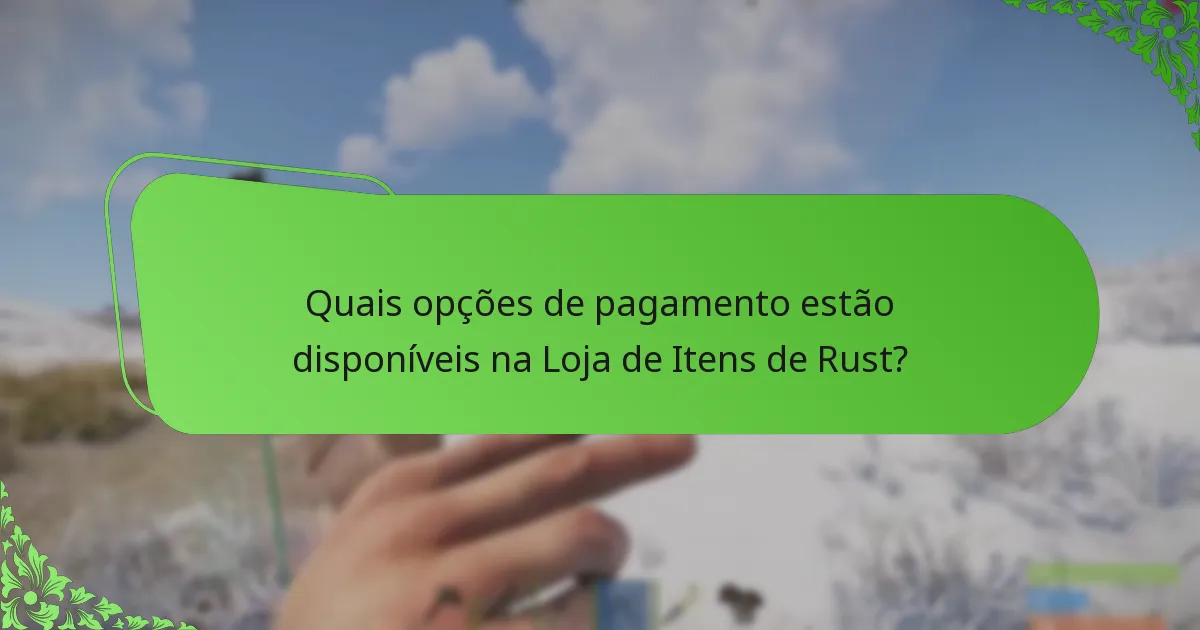 Como navegar na Loja de Itens de Rust de forma eficaz?