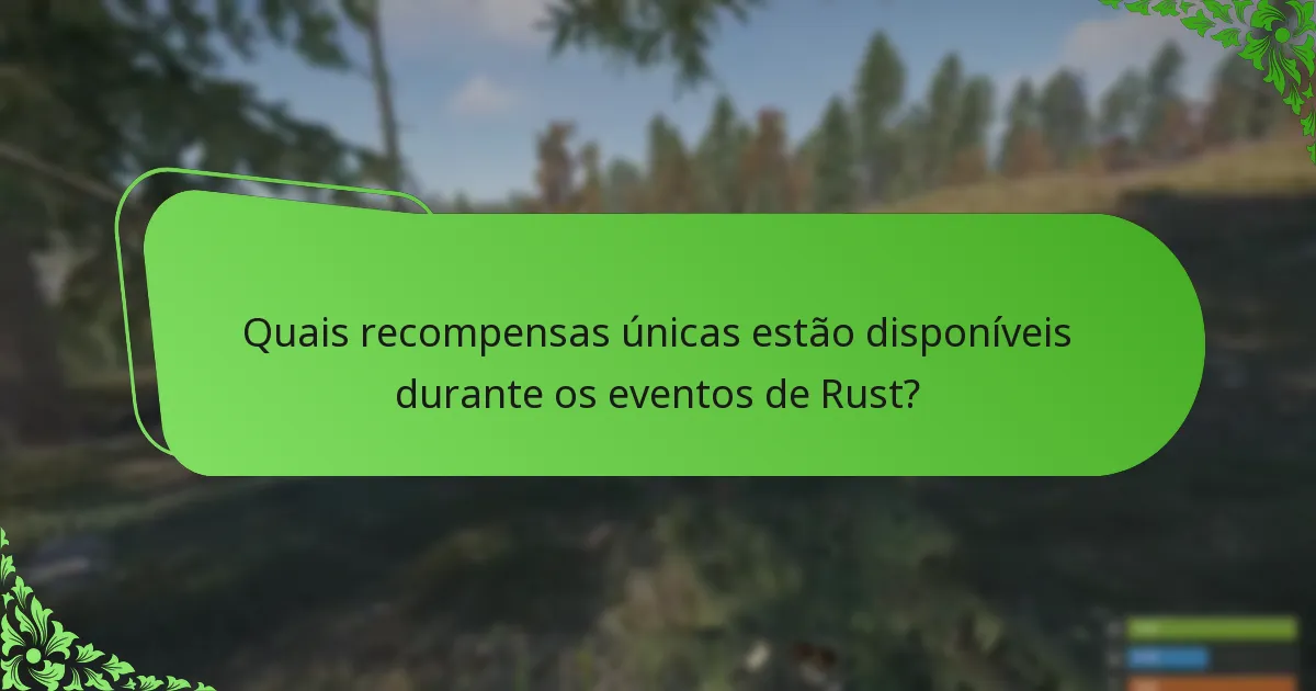 Quais são os destaques dos eventos recentes de Rust?